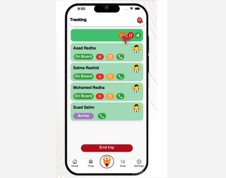 School drop-off tracker launched